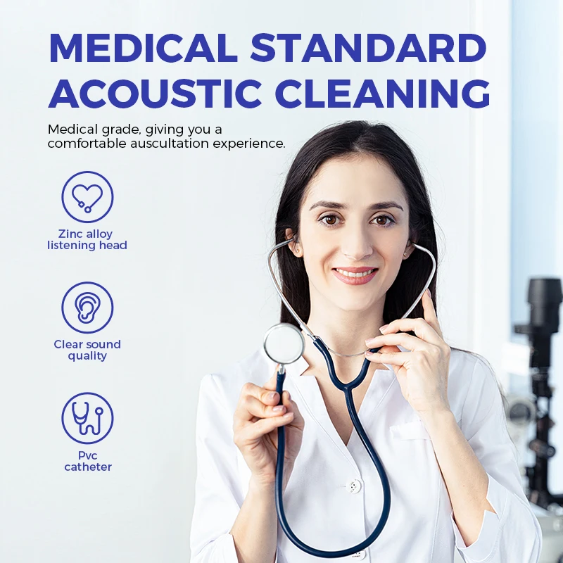 Medical Dual Head Stethoscope for Hospital