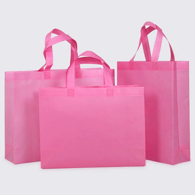 Custom printing Nonwoven vest Bag custom tote carry bags non woven handle bag groceries