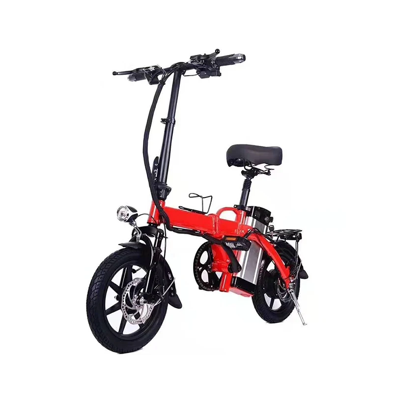 New 48V adult folding electric bicycle folding electric bicycle city designated driving bicycle, 12 inch tires