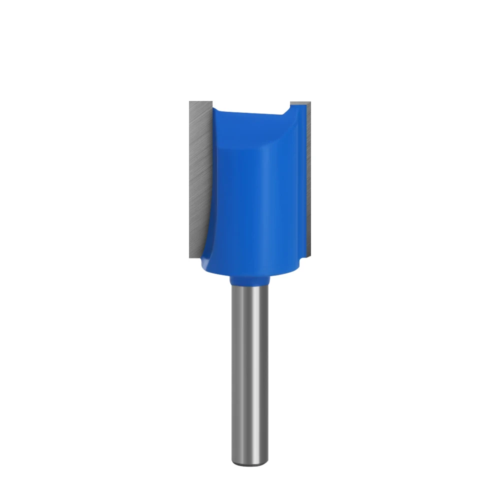 LAVIE 1pc 6mm 1/4 Shank 2 Flutes Straight Bit Carbide Router Bit Two Flute Router Bit CNC Milling Cutter-C  MC01011S2225