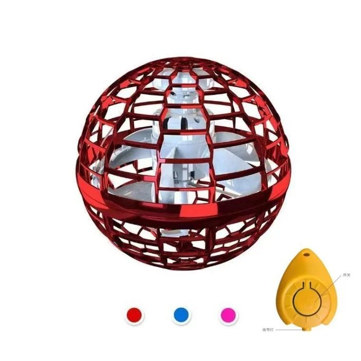 Best selling Flying orb Boomerang Spinner Mini drone flying ball spinner Orb Ball Toy With Light