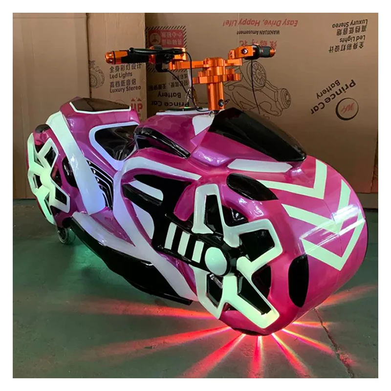 Commerical Rental Motorcycle Electric Operated Bumper Car 12v Battery Kids Car Batteries For Amusement Park