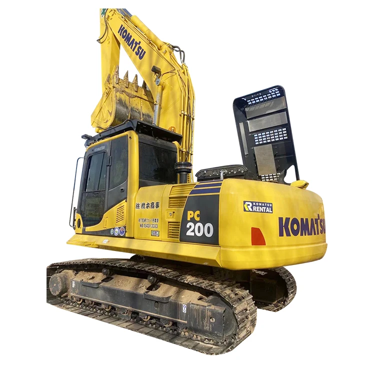 Сделано в Японии Komatsu PC200 подержанный экскаватор с хорошим состоянием для горячей продажи