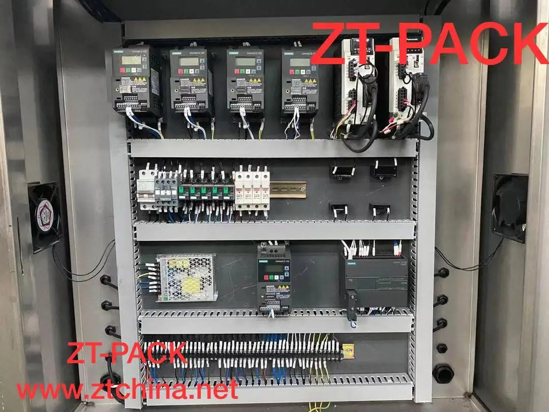 Round Flat Bottle Jar Label Equipment For PVC PET Film Automatic Shrink Sleeve Labeling Machine