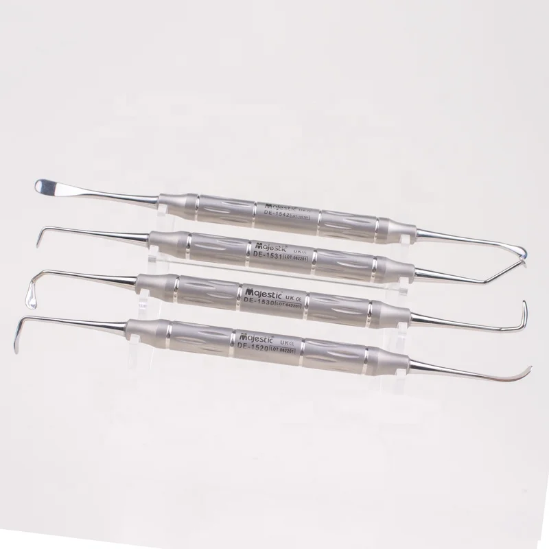 Double Ended Elevators Oral Sinus Lifting Tool Currette Surgery Sinus Lift Dental Implant Instrument CE Stainless Steel Majestic