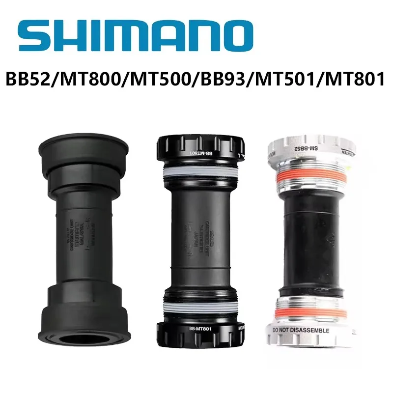 Shimano DEORE XT SLX MT800 BB52 MT501 68mm/73mm MT500 89.5/92mm Press BB MTB Bottom Bracket For M5100 M6100 M7100 Bearings