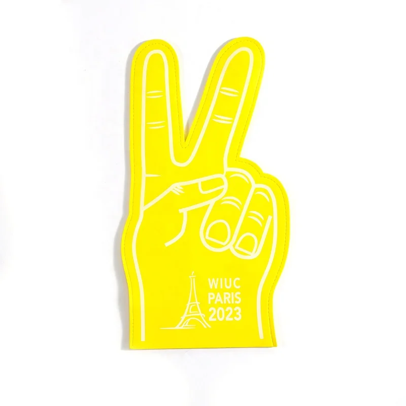 2024 Factory Price Customized hot sell foam finger foam hands eva foam cheering hand
