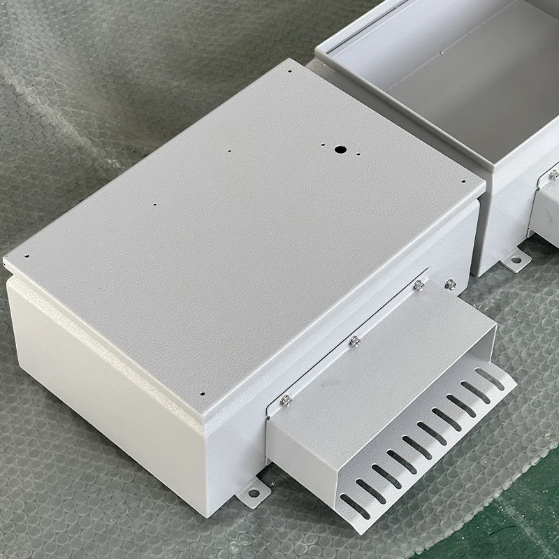 sheet metal process aluminum extrusion instrument chassis server case audio amplifier enclosure