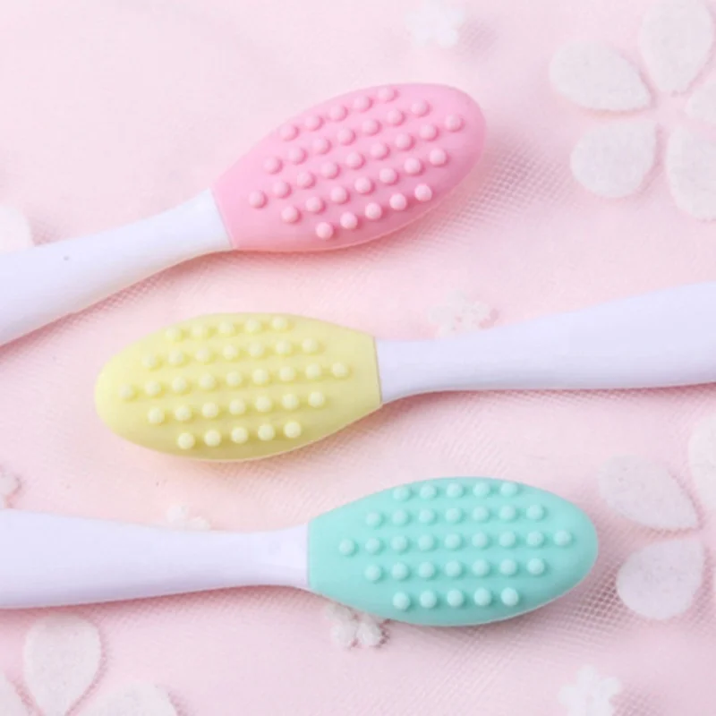  HCS Silicone Face Wash Brush Exfoliating Nose Clean Blackhead Removal Cleaning Massage Skin Care Beauty