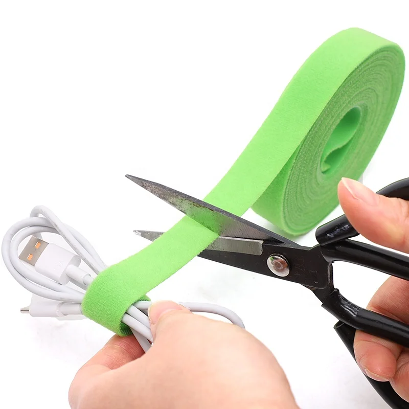 Customized Hook And Loop Patches Fastener Sewing Hook And Loop Nylon Fastener Tape Back To Back Self Adhesive Double Side