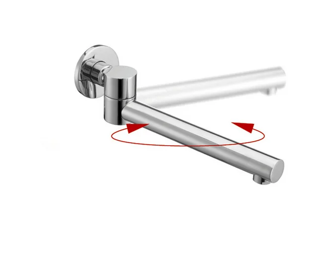 Modern Design Adjustable Bathroom Shower Taps Brass Concealed Bathtub Mixer Bath Tubs Faucet With Rotate Function