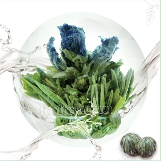 Carnation flower blooming tea for skin care butterfly pea blooming tea