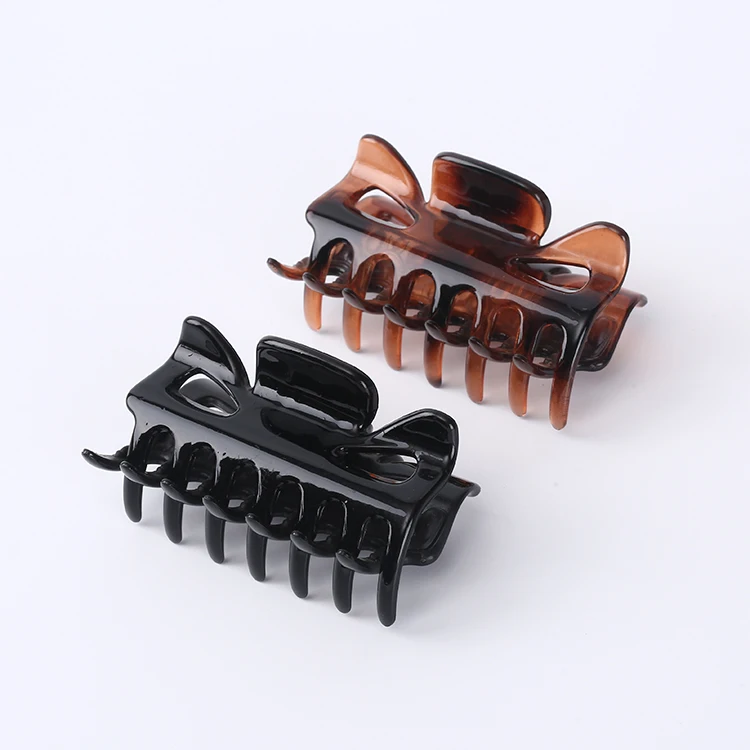 wholesale 2021 Korean Women non slip Hair Accessories median size strange hand clip 6CM No slip hair claw