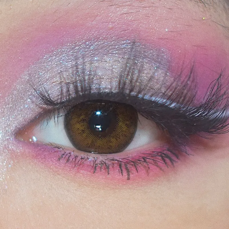 Daily Disposable Lenses Od03 Wholesale Colored Natural Soft Russian Brown Lente De Contato