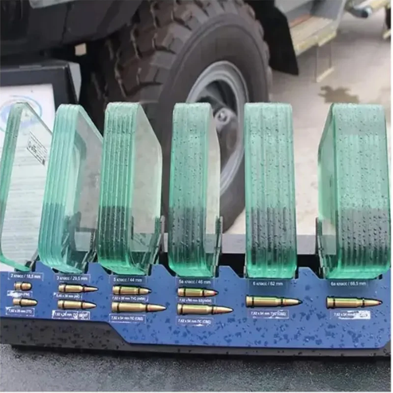 8+8+8mm bulletproof laminated glass 12mm 24mm 30mm 36mm top quality low price bulletproof glass price