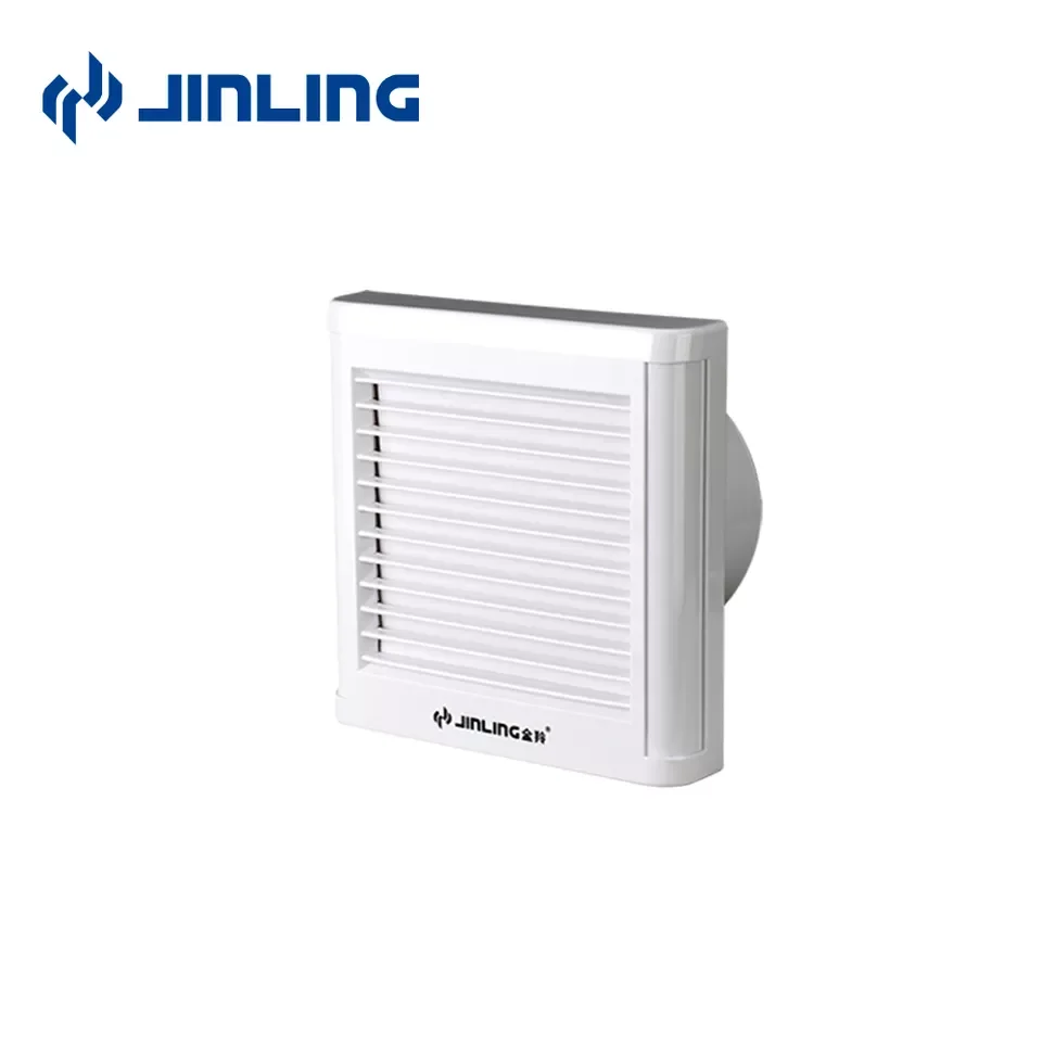 Plastic 4 6 inch Wall Window Glass Mounted Ventilation fan bath room Extractor Fan Exhaust fan