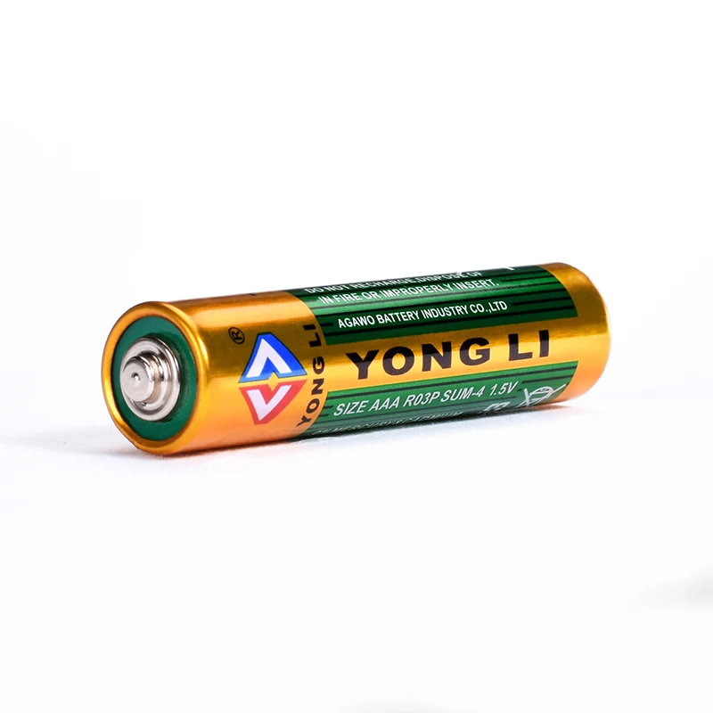YONGLI C CL7-T3  High capacity battery 1.5v aa Sum-4 r03P alkaline battery