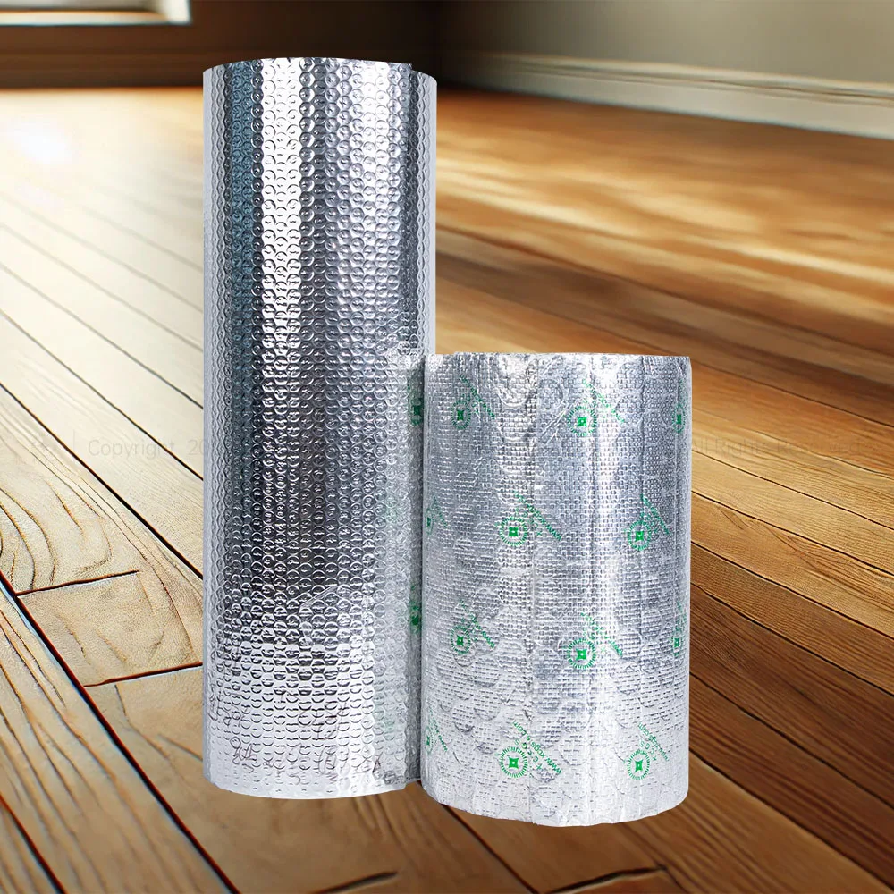 Heater Reflective Aluminum Foil Bubble Foil  4mm 0.5*6m Thermal Insulation Sheet
