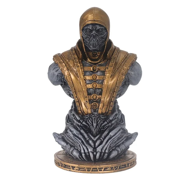 Мультфильм комическая статуя настольный декор орнамент из смолы статуя персонажа бюст скульптура на заказ Аниме Фигурка Статуя