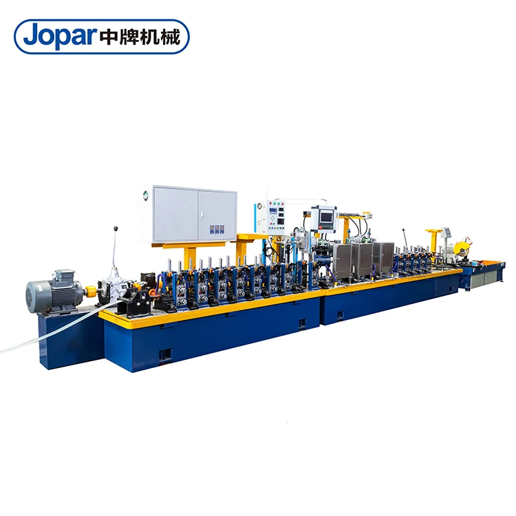 Jopar Hot sale Ms Steel Pipe Production Line Steel Water Pipe Making Machine Ss Steel Gi Pipe Making Machinery