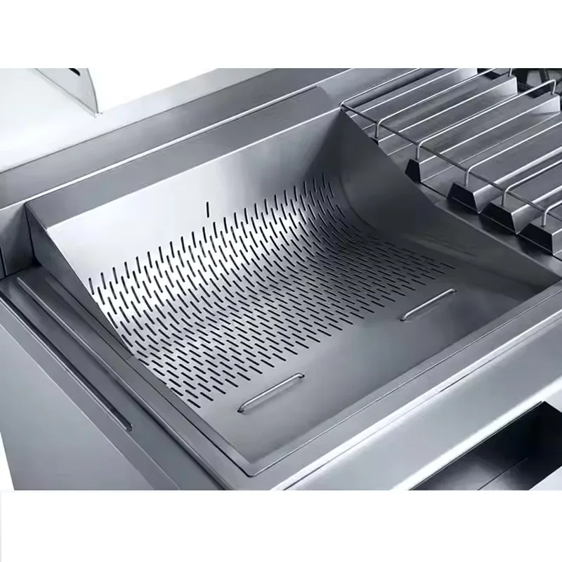 Kitchen KFC Food Display Equipment Free Standing Chips Dump Warming Station Heated Cabinet French Fries vending machine Sanck