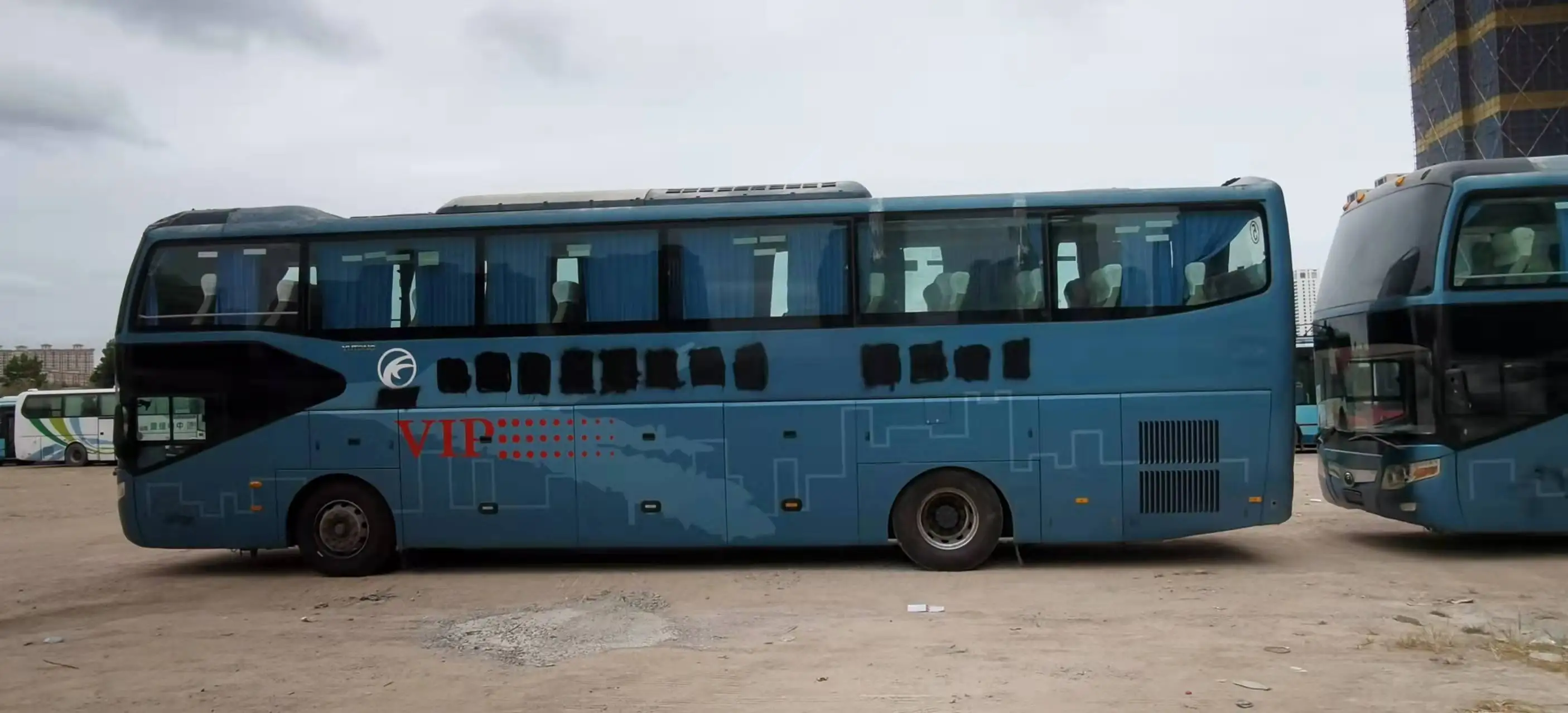 Double-decker bus  55-59seats second hand bus    yutong bus