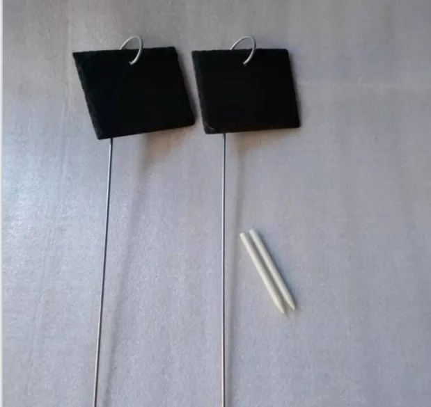 Garden Decoration High Quality Gardening Slate Label  slate plant Tags Plant Name Labels