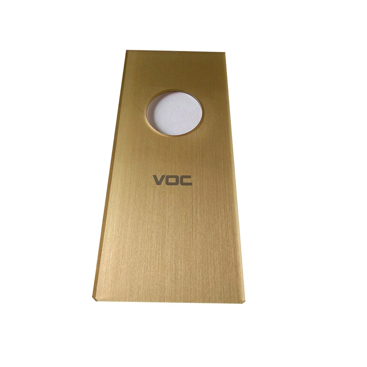 Customized Brushed Acrylic Decorative Panel Smart Door Lock Custom Printed