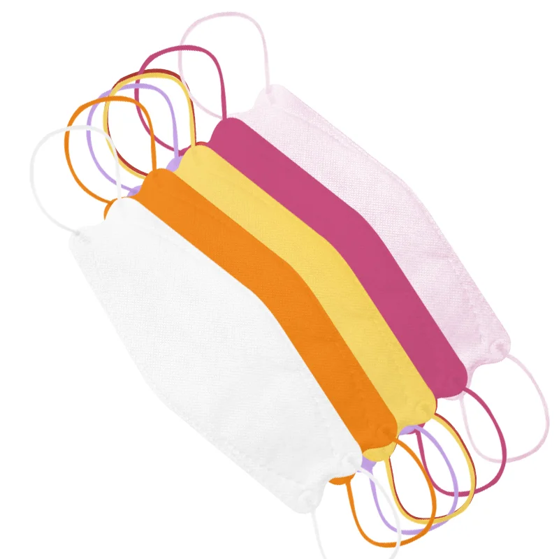 A light and thin FFP2 fish-shaped mask that is suitable for people with glasses and has good filtering