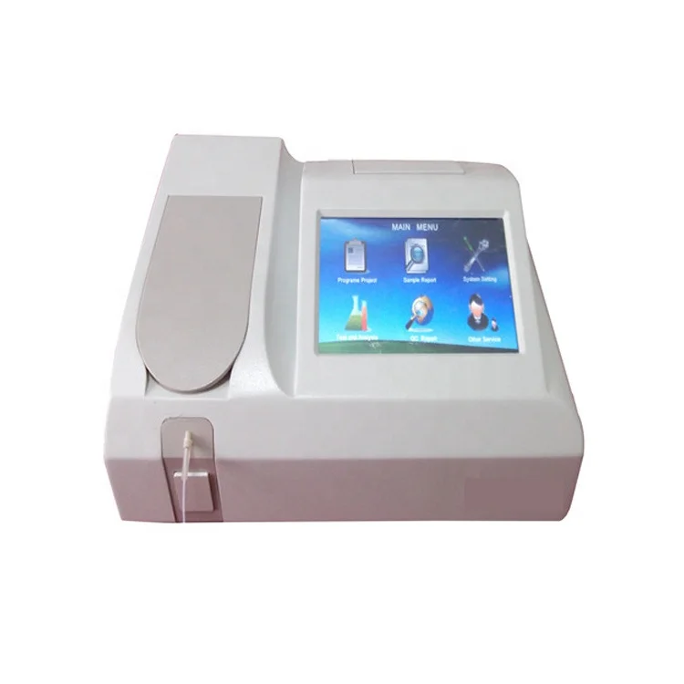 High Quality Portable Blood Chemistry Analyzer Touch Screen Medical Semi-auto Biochemistry Analyzer