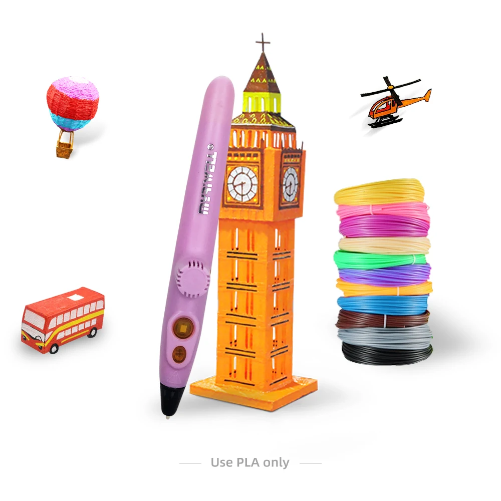 Filament Refill Pla 1.75mm Drawing Color Art 3d Pen Kid usb Professional Printing Printer
