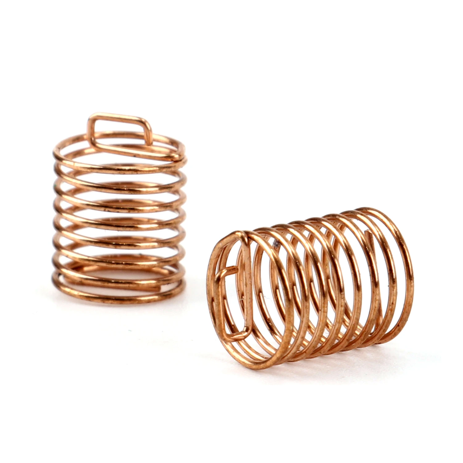 Factory Price Wholesale Metal  Phosphor Copper Wire Spiral Torsion Spring Small Helical Torsion Spring Touch Spring