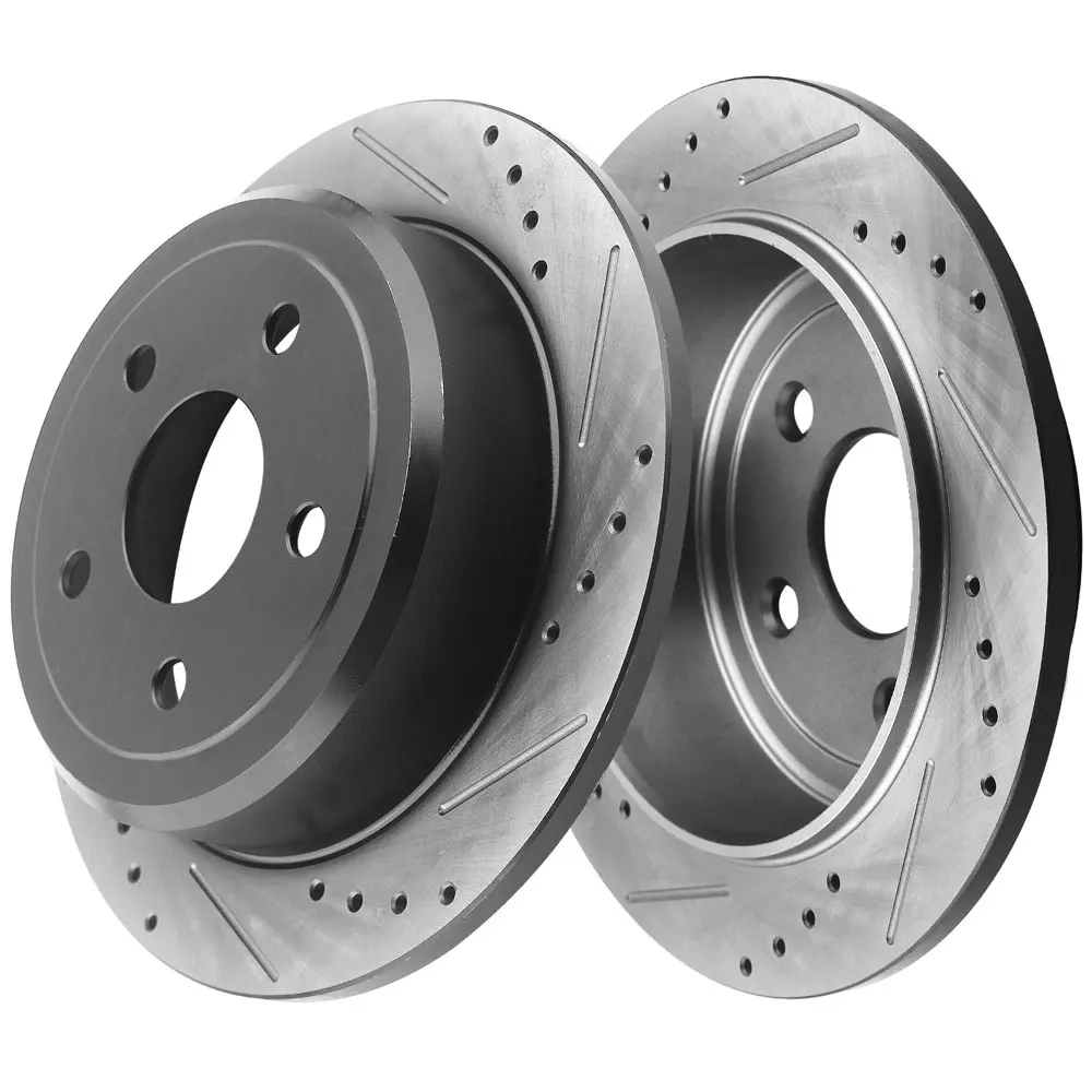 Auto Rear Brake Discs for Jeep Wrangler JK Verified Supplier Automotive Brake Rotors