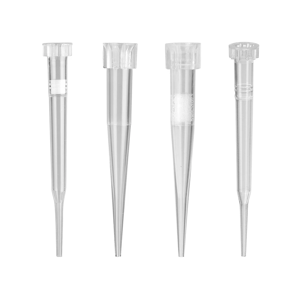 Agilent Disposable 30ul 250ul Plastic Transparent Pipette Filter Tips For Industrial