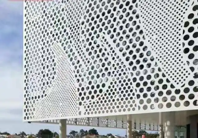 perforated aluminum sheet for decoration perforated aluminum mesh