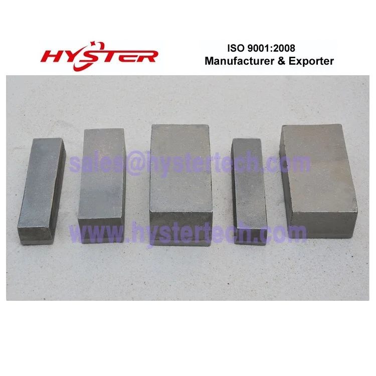 Factory price 700BHN weldable bimetallic composite wear blocks DLP619,DLP4,DLP184
