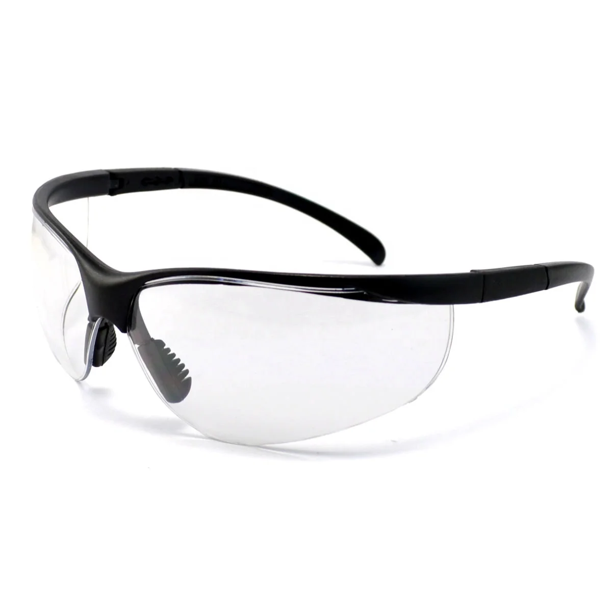 Industrial Safety Goggles Anti-Fog Clear Lens Transparent PC Frame Protective Eye Security Glasses