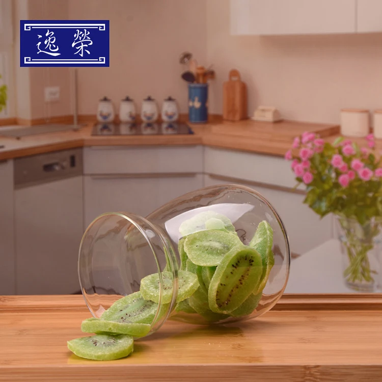 Прозрачные стеклянные удобные контейнеры для пудинга банки специй джема меда йогурта 700 мл с крышками