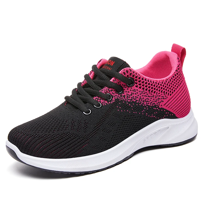 G-S51shoe importsNew Comfortable Women Lady Lace Up Sneakers Jogging Shoes casual sports running shoes stock