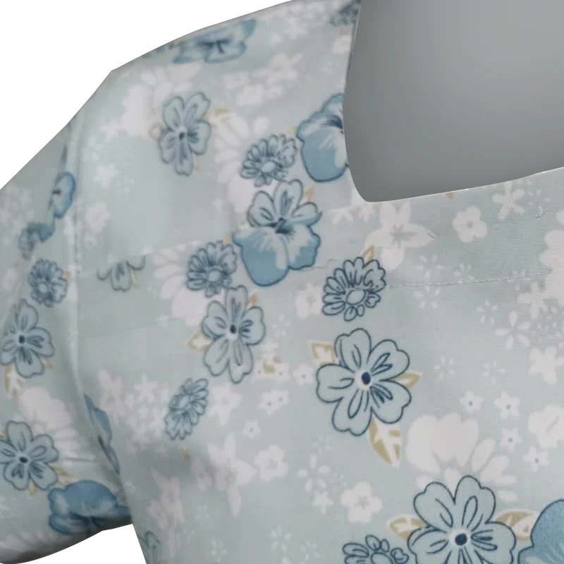 best selling TC6535 ladies suite printting for hospital nures