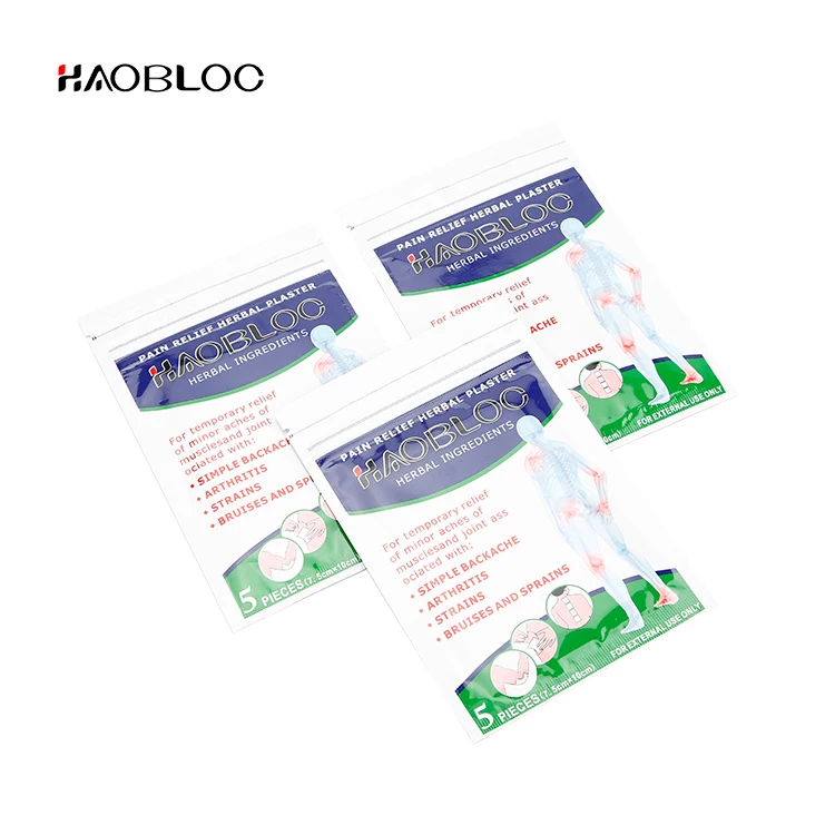 Chinese Herbal Muscle Pain Relief Patch