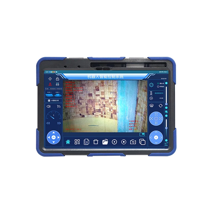 Anti-rollover Drain Sewer 4MGP CCTV Inspection Crawling Robotic Camera with 2 cameras