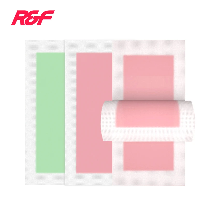 Double Sided 2 Strips Hair Removal Wax Strips Waxing Sticker For Lip Eyebrow Face Underarms