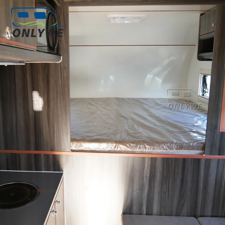 ONLYWE custom 4x4 off road flatbed truck camper lightweight slide in pick up truck camper for hilux truck