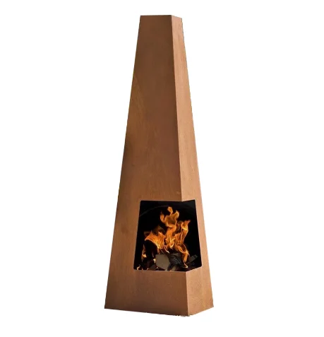 Горячая Распродажа садовых стальных chimeneas