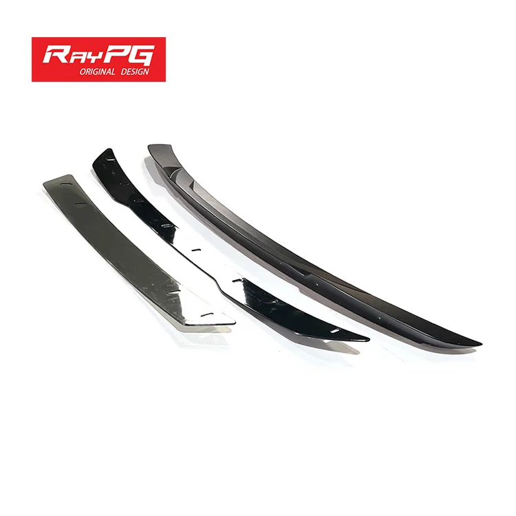 New Popular Auto Accessories ABS Carbon Fiber looks Wing Style Rear Spoiler For Ford Mustang