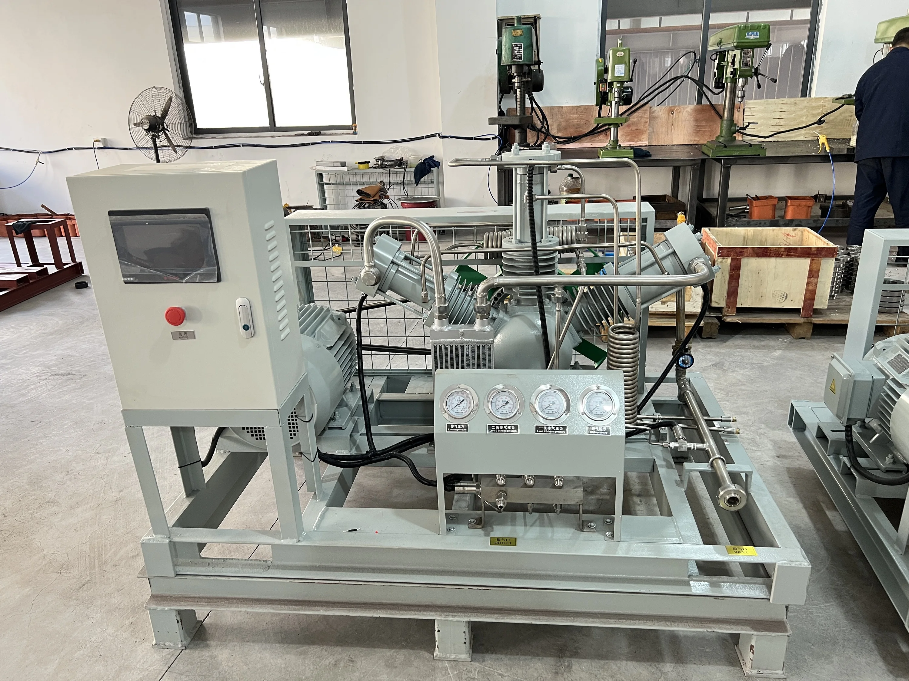 AZBEL High Pressure Medical Oxygen Gas Booster for Oxygen Cylinder Filling Compressor