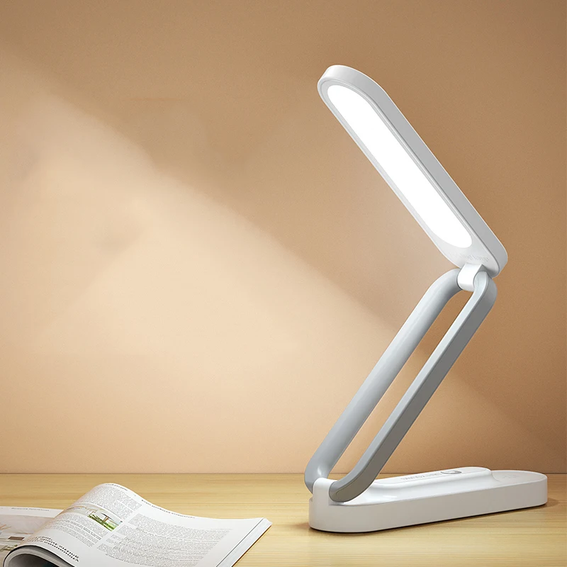 Eye care Led Table Lamp With Usb Port Dimming Led Desk Lamp Multi-functional Folding Led Table Lamp
