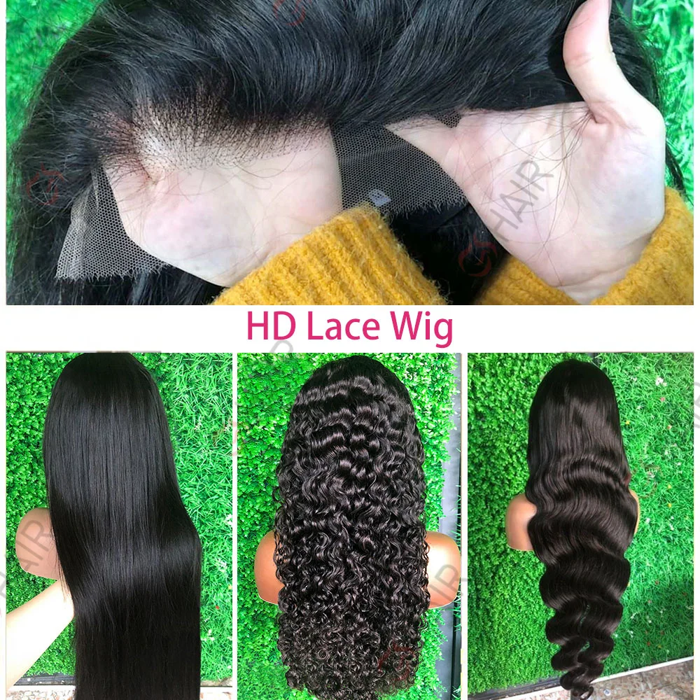 GS Factory Wholesale 150% Density Brazilian Human Hair Straight Lace Front Wig,Grade 10A Lace Wigs,Cheap Price Lace Frontal Wig