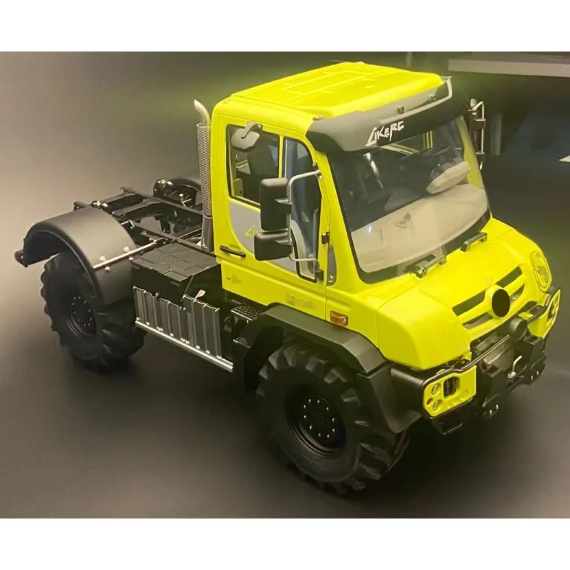 Новый 1/14 металлический 4x4 U535 Радиоуправляемый автомобиль магнитола мини-грузовики гусеничные альпинистские автомобили окрашенные желтые 3-скоростные Игрушки для мальчиков